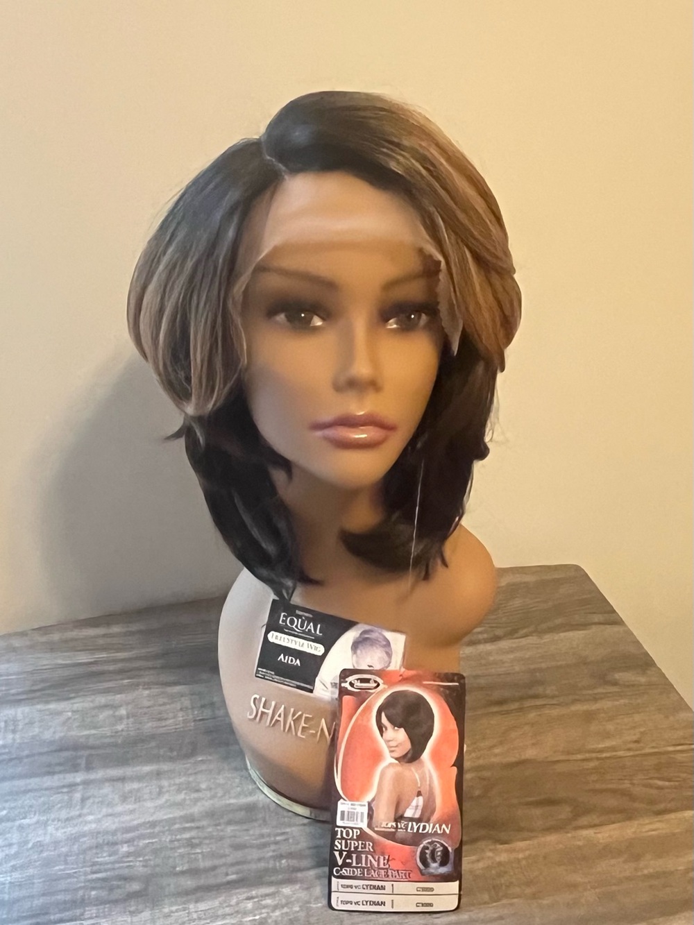 Vanessa Tops VC Lydian V-Line C-Side Lace Part Wig | Multiple Colors Available